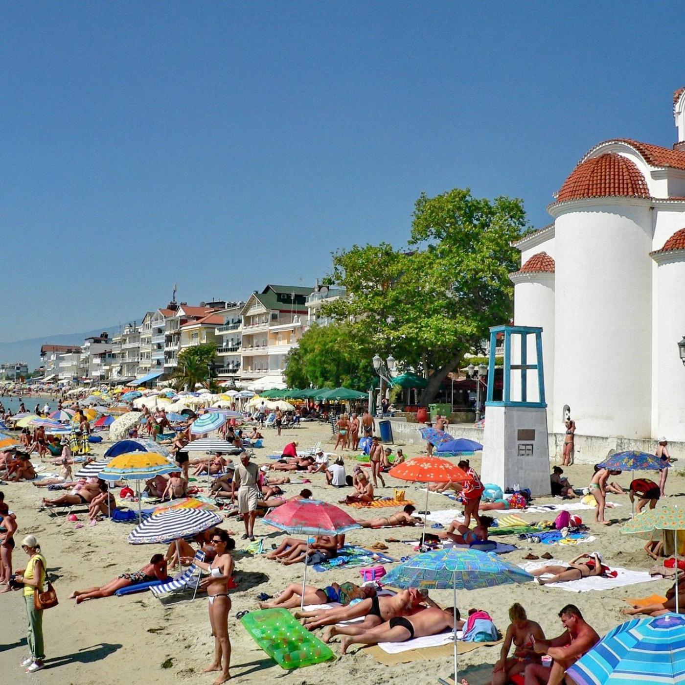 Gold Sand Apartments Paralía Екстериор снимка